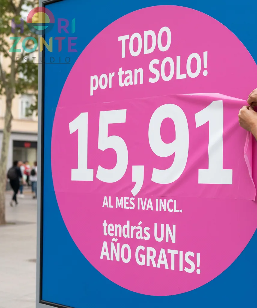 Vinilo impreso (Exterior, Sin instalación)